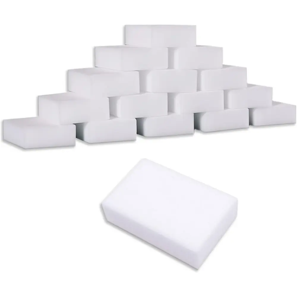Sponges Cleaning Eraser,50 Pack Melamine Sponge Foam Pads,Multi-Functional Cleaning Kitchen Dish Sponge For Furniture,Bathroom,Bathtub, Sink,Floor, Baseboard, Wall
