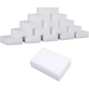 Sponges Cleaning Eraser,50 Pack Melamine Sponge Foam Pads,Multi-Functional Cleaning Kitchen Dish Sponge For Furniture,Bathroom,Bathtub, Sink,Floor, Baseboard, Wall
