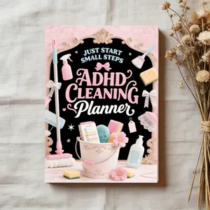 Aesthetic ADHD Journal / Planner / Notebook