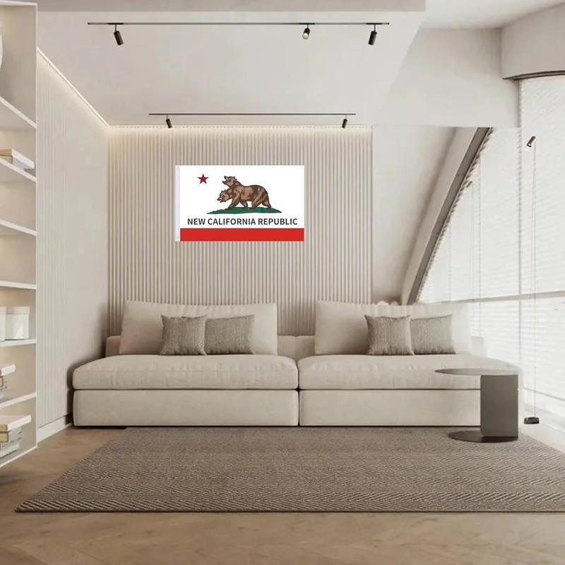 New,2026 3X5 Ft New California Republic Flag Outdoor Indoor,Fallout Ncr Flags For House Home College Dorm