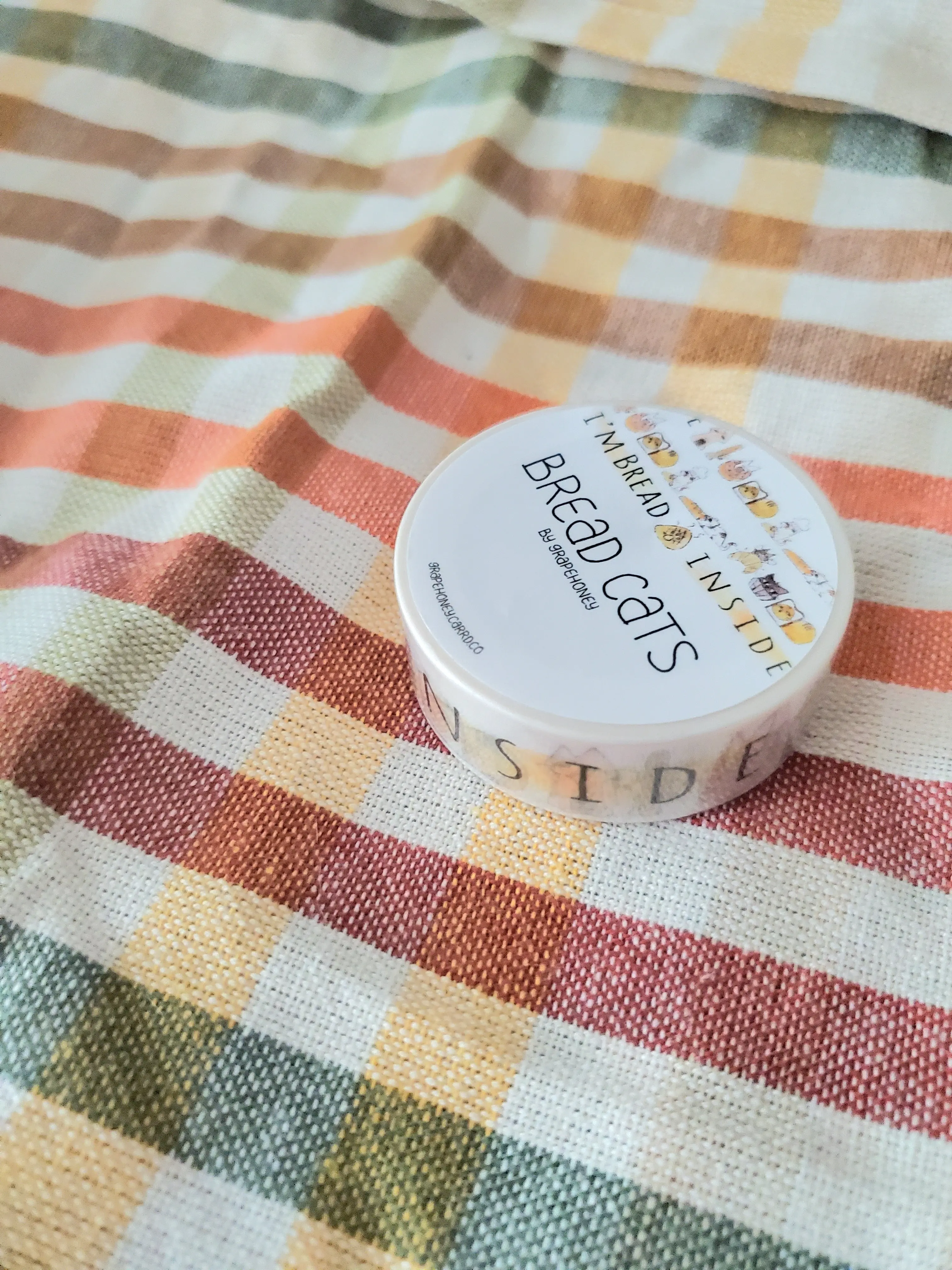 "Bread Cats: Washi Tape by Grapehoney