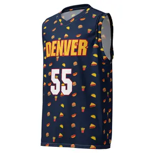 Denver Blue ITYSL 55 Burgers Jersey - Unisex Top