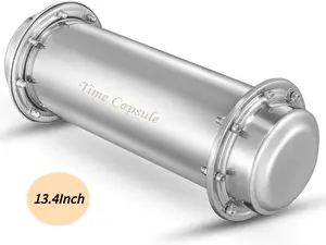 Time Capsule Stainless Steel Waterproof Container (13.4 Inch)