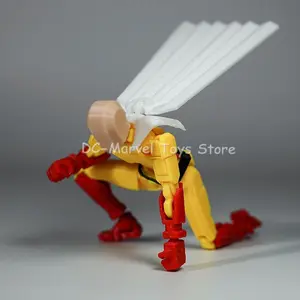 3d Printed One Punch Man T13 Dummy 13 Multi-Jointed Movable Shapeshift Action Figures Custom Gifts Toys
