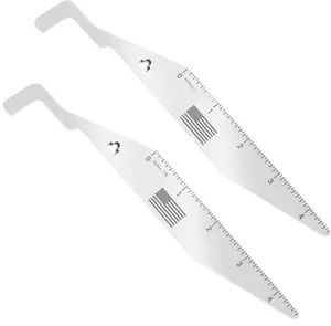 Multi-Purpose Firefighter Pry Bar Door Gap Wedge Tool 2Pack Multipurpose Leverage Tool Toolkit Ratcheting Wrench Set for Emergency Use Multitool