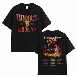 Brooks & Dunn Neon Moon Tour 2026 T-Shirt – Country Music Concert Graphic Tee for Men Women