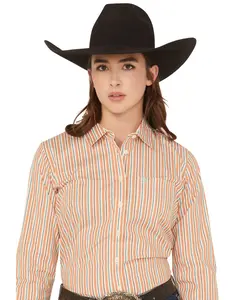 Ariat Women's Women'S Malia Striped Print Long Sleeve Button-Down Stretch - 10060372