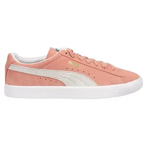 PUMA Mens Suede Vintage Lace Up Sneakers Shoes Casual - Pink