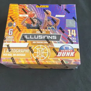 20-21 panini illusions (lamelo, Halliburton, edwards)