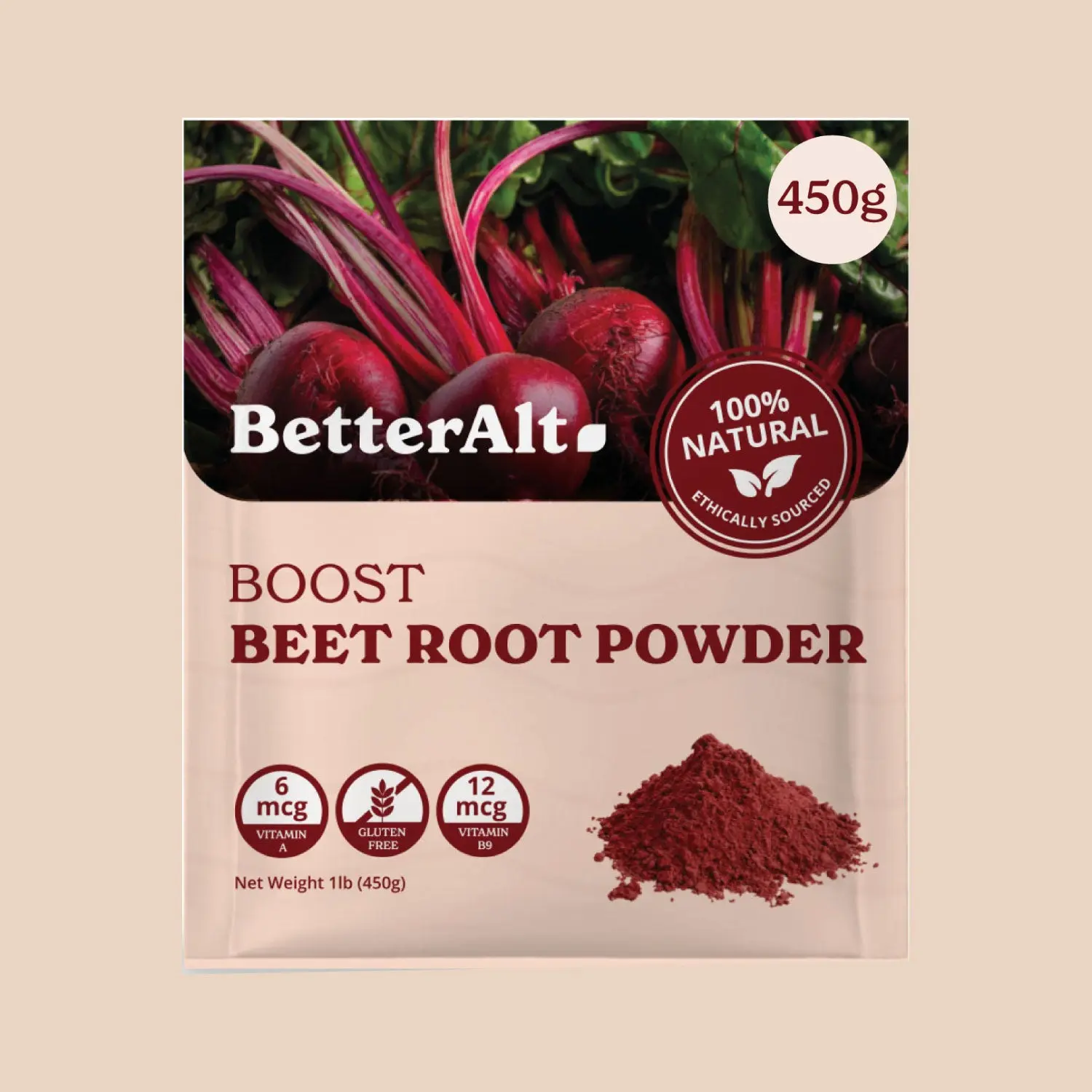 BetterAlt Beet Root Organic Powder | USDA Certified | Superfood for Healthy Heart and Energy Boost, Rich in Nitric Oxide BetterAlt Beet Root Organic Powder | USDA Certified | Superfood for Healthy Heart and Energy Boost, Rich in Nitric Oxide