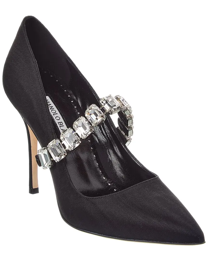 Manolo Blahnik Humiba 105 Moire Pump