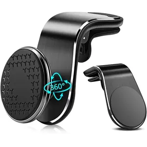 Car  Holder Air Vent Clip Mount Rotation Cellphone GPS Support For Xiaomi Red Mi Huawei Samsung  Stand in Car phone magnetic