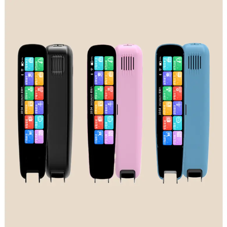 All In One Smart Reading Pen Ultimate Student Companion AI Translation Device Large Screen Electronic Dictionary Scanner and Study Assistant