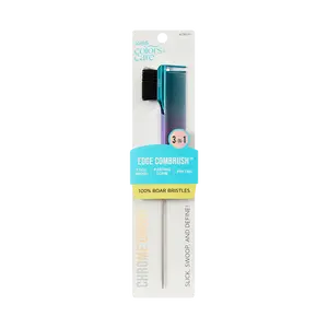 Kiss Colors & Care 3-in-1 Ombre Chrome Edge Combrush