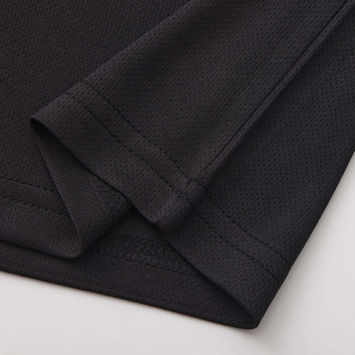 Casual athletic printed reflective stripe T-shirt in black, white, and army green; breathable quick-dry short-sleeve crew neck top; running shirt; wet/dry dual-use moisture-wicking T-shirt; gym training short-sleeve shirt.