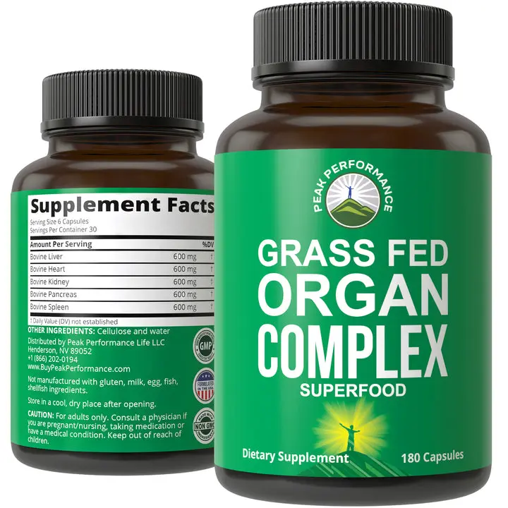Grass Fed Beef Organ Complex