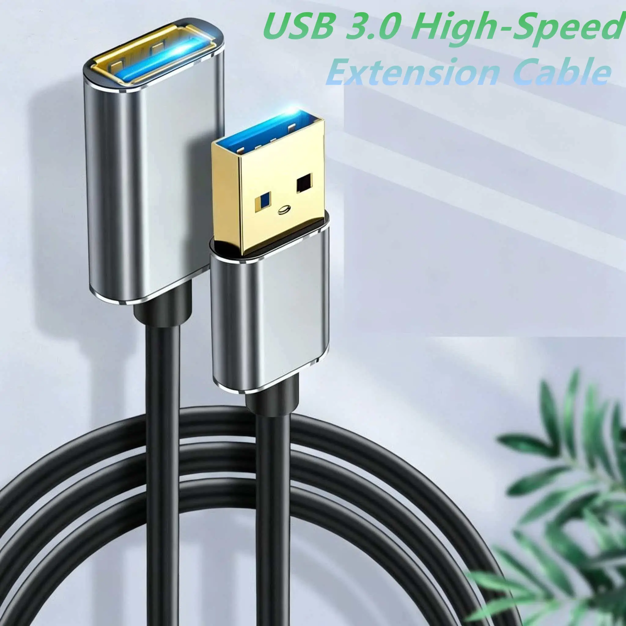 USB 3.0 extension cable A-type male to female 5Gbps data transmission, Data cables, suitable for keyboards, mice, Playstation, Xbox, Flash drives, printers, cameras