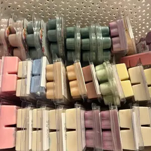 Colorful Wax Melts in Assorted Colors for Aromatherapy and Home Fragrance