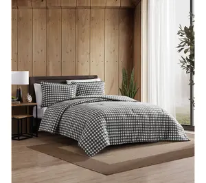 Eddie Bauer Preston Grey Cotton Twin ComforterSet Eddie Bauer Preston Grey Cotton Twin ComforterSet
