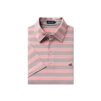 Gray and Peach Stripe