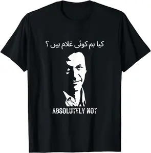 Fully Customized Imran Khan Adults / Kids/ Unisex's Casual T-shirt with Unique Design, 100% Cotton Fabric, Slim Fit, Available in Various Colors, Perfect for Daily Wear - Clothing Menswear Soft