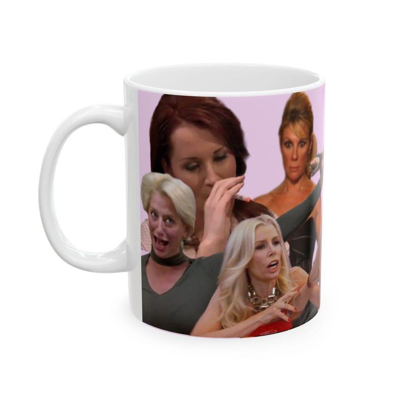 Iconic Real Housewives Ceramic Mug Nene Leakes, Kim & Kyle Richards (11oz)