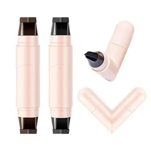 90° Rotating eyeliner Stamp Dual-Head with Sensitive Eye Safe Long-Lasting Smudge-Proof for Natural Symmetrical Looks Travel-Friendly