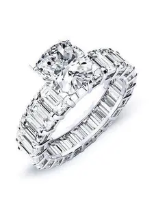 Linnea - Cushion Moissanite Engagement Ring