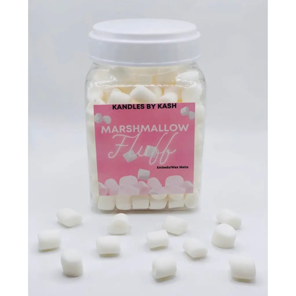 Marshmallow Fluff Wax Embeds | Wax Melts | Fake Food | Realistic Fake Food | Des
