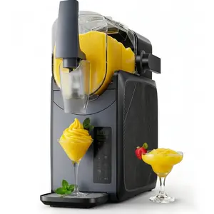 Slushie Machine with Auto-Clean, Full-touch Screen, 68oz, No ice needed, 5 preset modes--Frozen Drink Maker for slushie, Wine, Spiked Slushie, Frappés, Milkshakes, and etc. Auto-Cleaning, 24-Hour Delay Start&Cold Retention