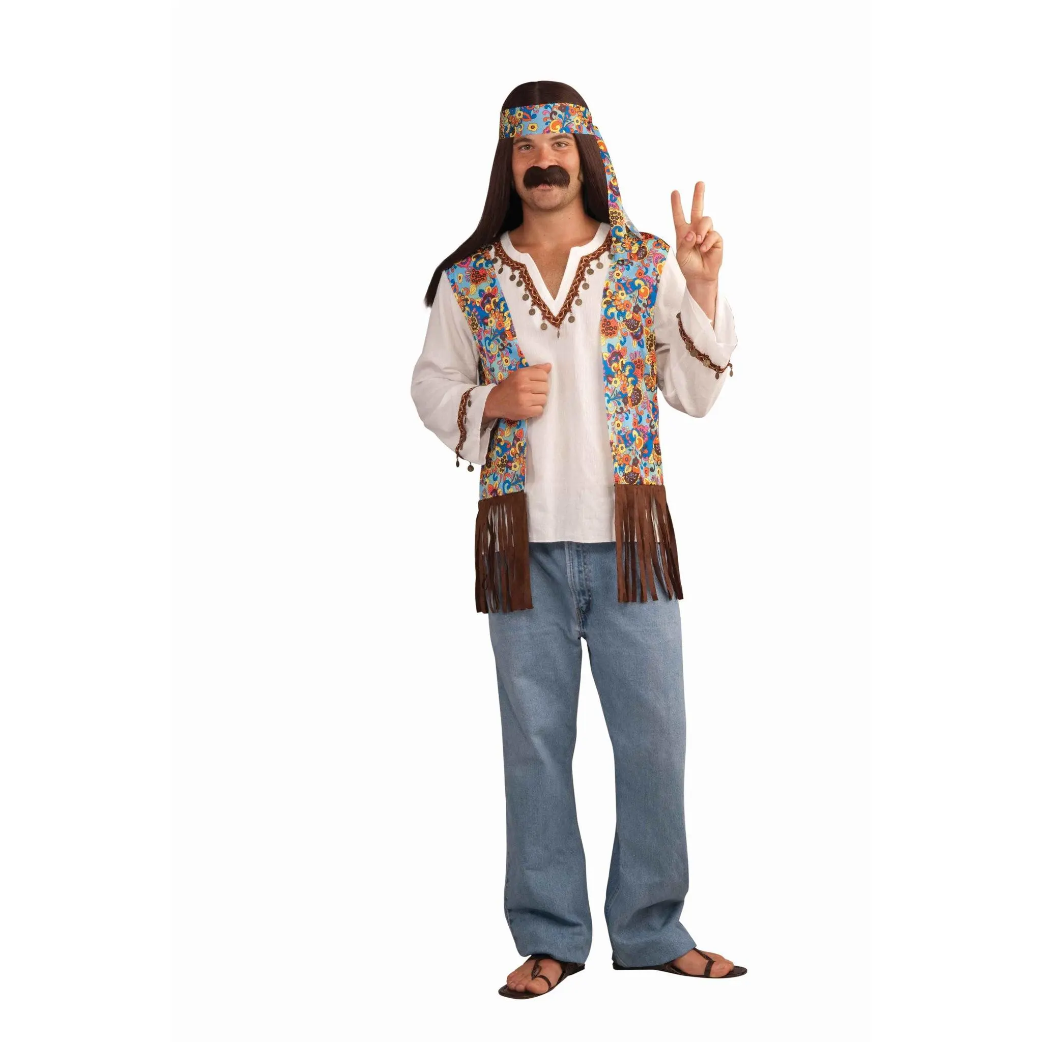 Men's Hippie Costume Halloween Kits