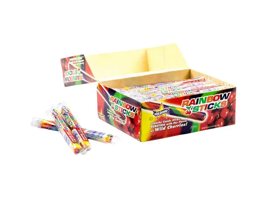 Atkinson's Rainbow Sticks Wild Cherry 36 ct