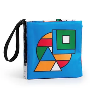 Frank Lloyd Wright My First Shapes Crinkle Fabric Stroller Book -- Mudpuppy, Bath Boo