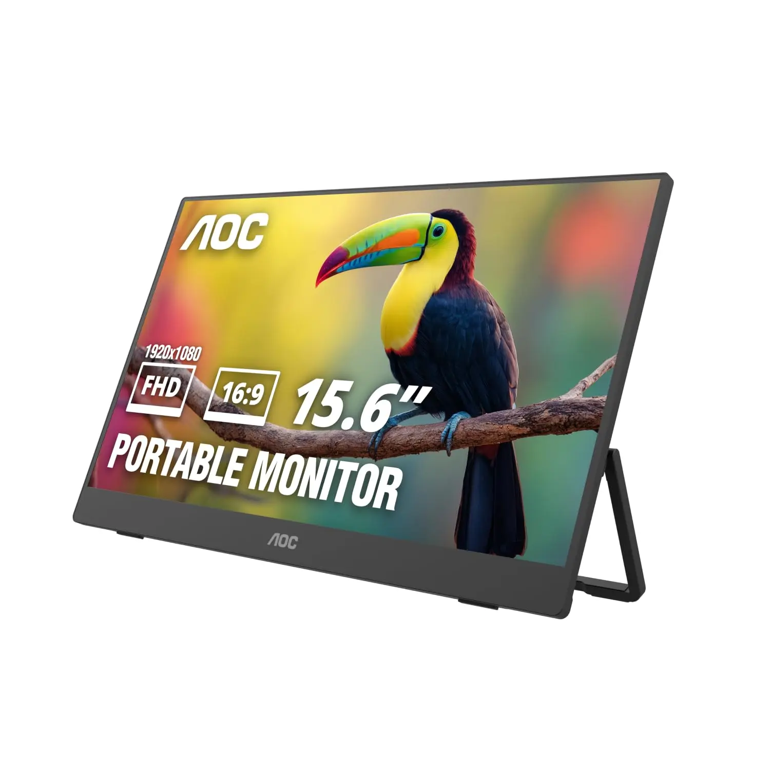 AOC 16T30 - 15.6" Portable Monitor, LED, FHD (1920x1080), USB-C