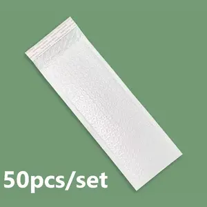 Waterproof Bubble Mailers /light, Self-Sealing Soft Padding Envelopes, 9.44x3.15 Inch, Pack of 50, Small Business Shipping Bags