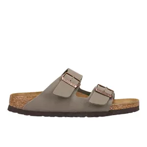 BIRKENSTOCK Womens Arizona Birkibuc Casual Sandals Casual - Grey BIRKENSTOCK Womens Arizona Birkibuc Casual Sandals Casual - Grey
