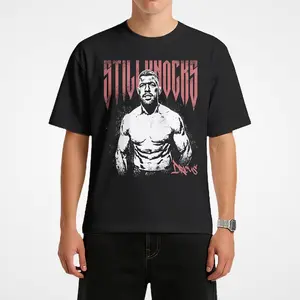 Dricus Du Plessis UFC T-Shirt MMA Fan Gift Graphic Design Tee Black Menswear Vintage Aesthetic Bold Graphics Oversized Comfort Streetwear Top