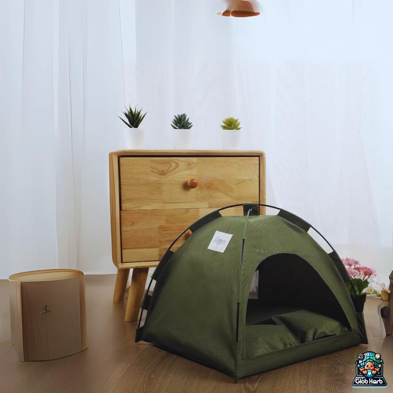 Cat Tent Bed / Foldable Pet Cave House