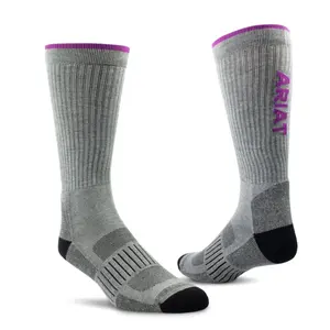 AR2909 Ariat Women's TEK Series High Performance Crew 2-Pair Pack - Grey