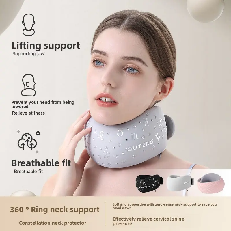 Constellation cervical brace cervical spine correction protection forward tilt fixed neck brace office anti-bow support neck brace