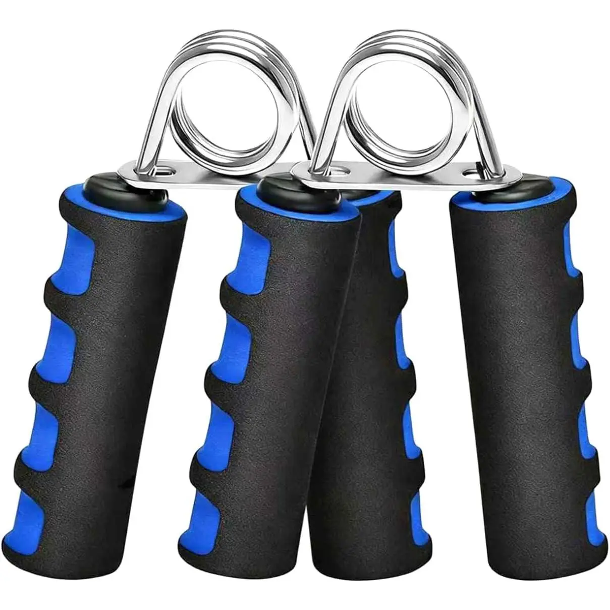 2-Pack Soft Foam Hand Grip Strengthener Set with Finger Gripper, Hand Exerciser for Strength Training to Boost Wrist, Forearm and Finger Strength, Fitness Enthusiasts, Fast Shipping, Easy Support