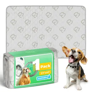 FXW Washable Pee Pads for Dogs, Puppy Pads with Super Absorbent, for Crate, Floor & Home Use, Multiple Sizes & Colors