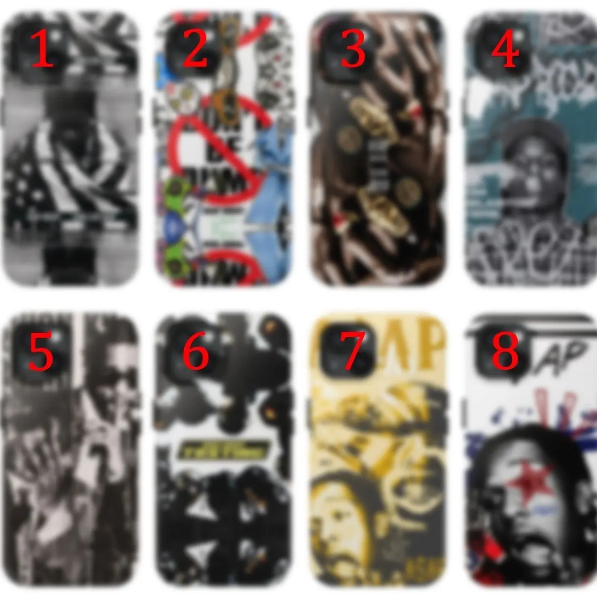 Don’t Be Dumb New Album A$@P Phone Case For iPhone And Samsung, Rap Album Inspired Merch, Gift For Music Lovers X