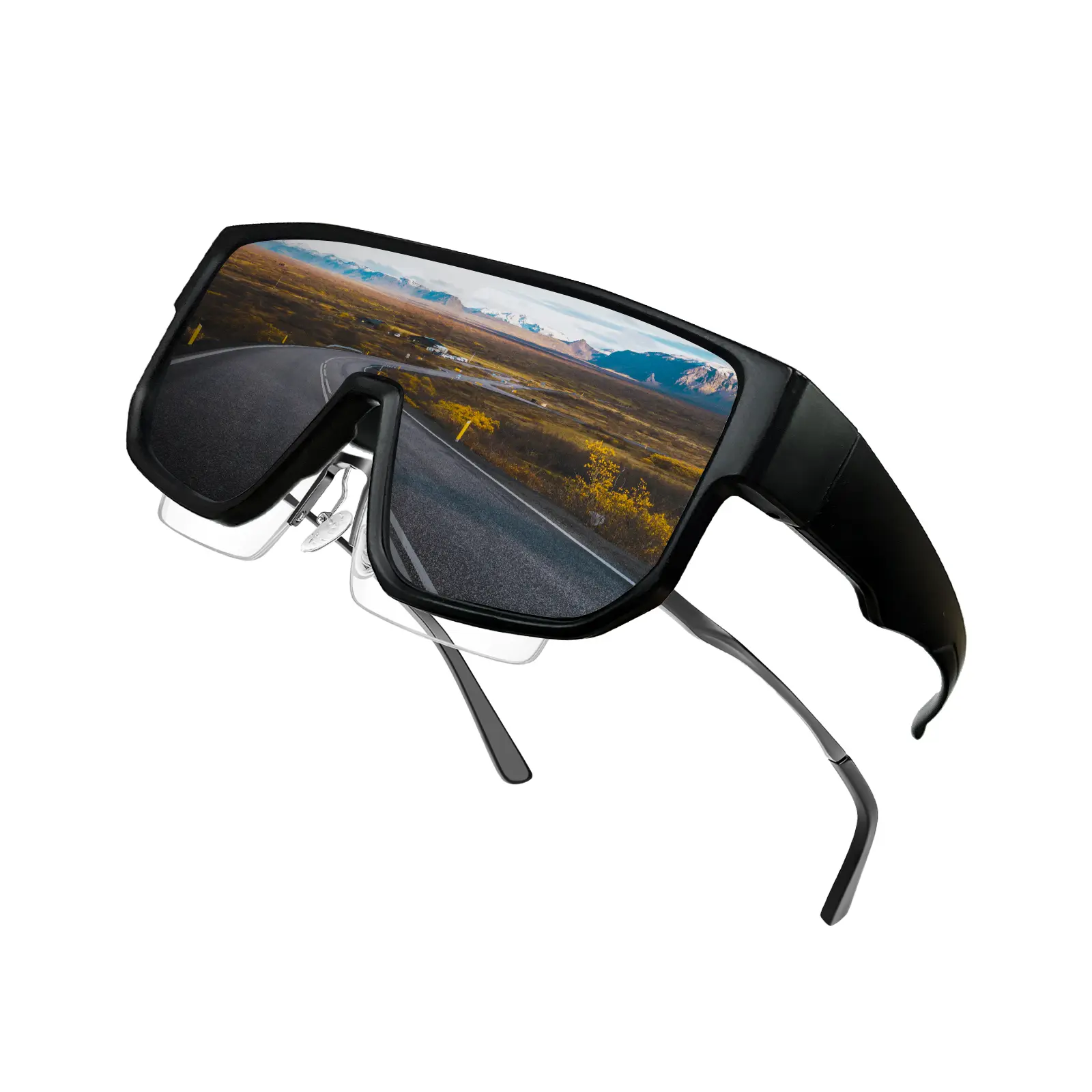 Moman Motorcycle Sunglasses with UV400 Protection, Sunglasses for Sports, for Motorcycle Riders, Dirt Bike, ATV Protective Gear