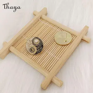 Thaya Retro Sun Moon Taiji Earrings