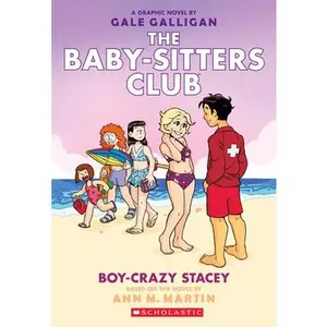 USED-Boy-Crazy Stacey: A Graphic Novel (the Baby-Sitters Club #7): Volume 7 by Martin, Ann M. (Paperback)