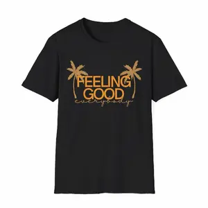 Feeling Good Everybody Tee — Tropical Palm Vintage Graphic T-Shirt