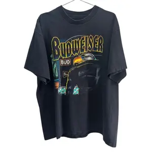 Vintage Budweiser 90s Eagle Cop T-shirt, Vintage Beer Graphic Tee, Budweiser Drink Beer Shirt, Y2k Tee, Unisex Shirt Top Menswear