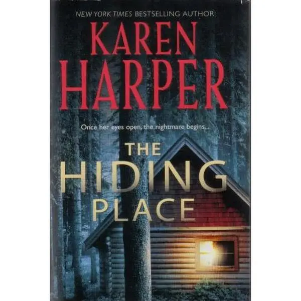 Used Literature Book - Fiction Novel "The Hiding Place" by Karen Harper - Hardcover, English
