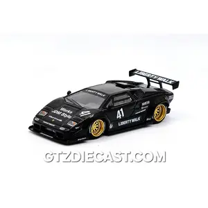 Mini GT 1:64 Lamborghini Countach LB-WORKS Black #1081